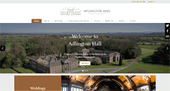 Desktop Screenshot of adlingtonhall.com